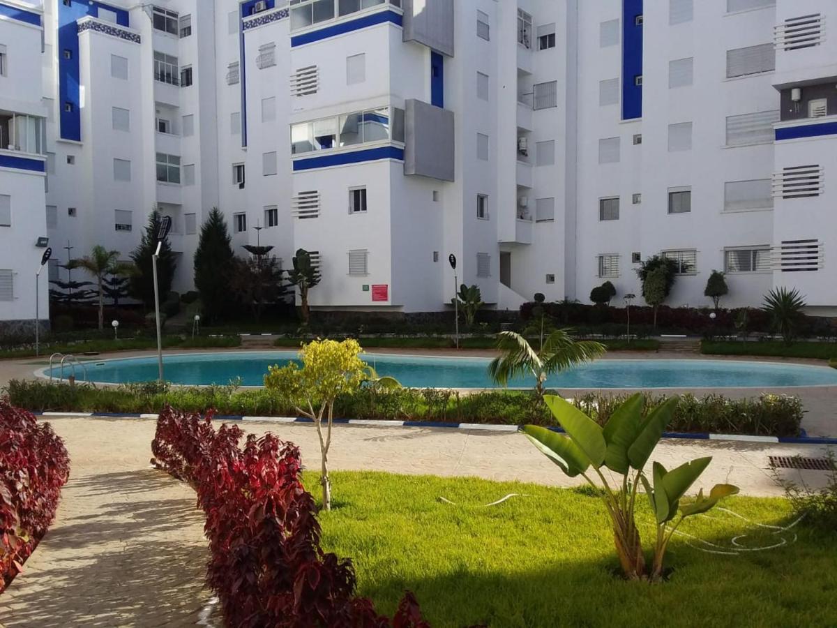 Appart. Luxueux avec piscine, cosy, bien situé Bouznika Exterior foto