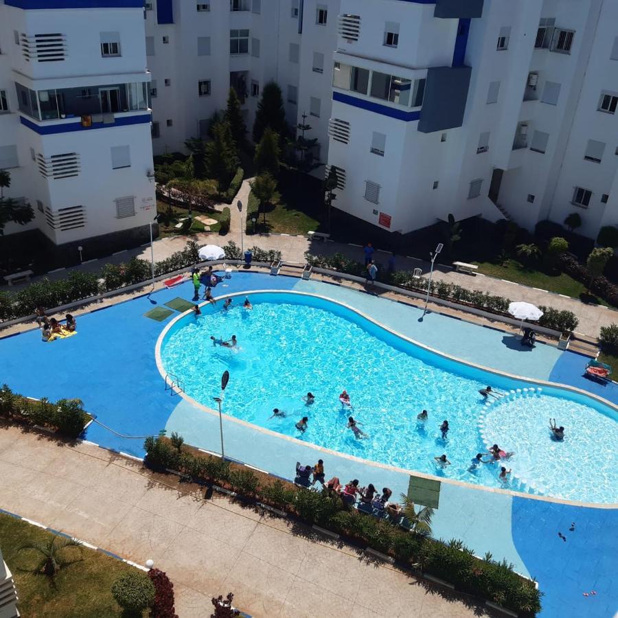 Appart. Luxueux avec piscine, cosy, bien situé Bouznika Exterior foto